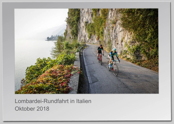 Lombardei-Rundfahrt in Italien Oktober 2018